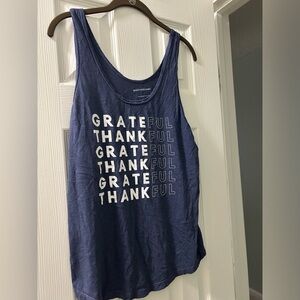 Good hYOUman Grateful/Thankful tank